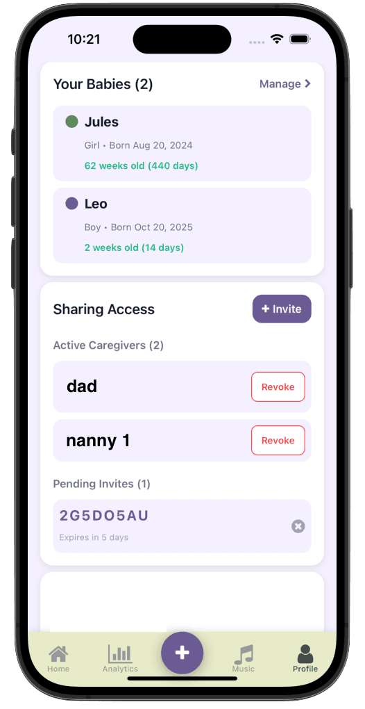 Share with Caregivers