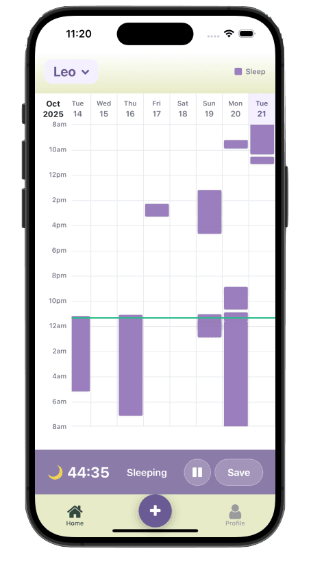 The best baby sleep tracker